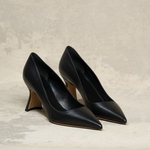 M.Gemi Black Heels Cinzia
